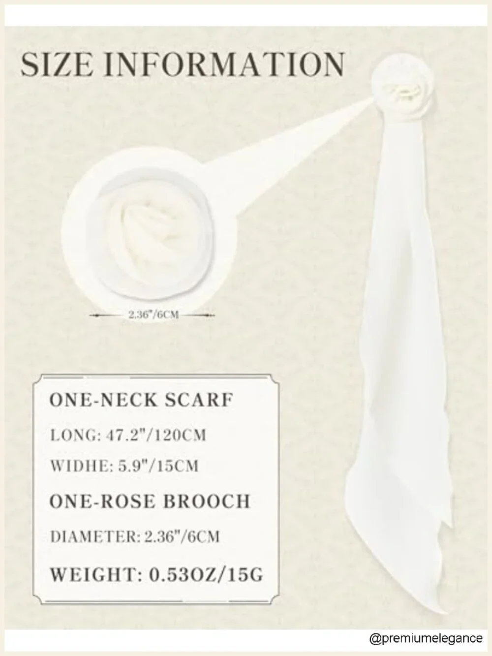 Chiffon Scarf for Women with Removable Flower Headband Scarf Wrap